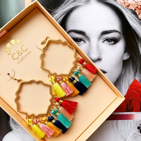 C&C California Jewelry - NWT! C&C California Tassel Earrings